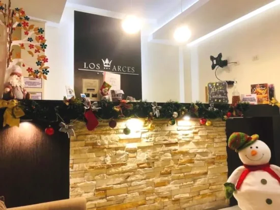 Adorno romántico Los Arces Hotel Lima