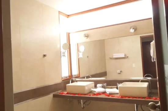 Baño de la Suite Hotel Boutique Villa Elisa Arequipa