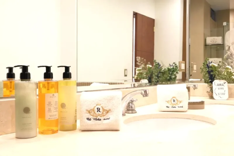 Baño de la Suite Rig Vêda Hotel Santiago de Surco Lima