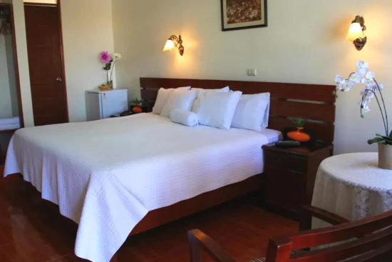 Cama extragrande Hotel Villa de Valverde Ica