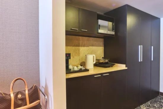 Cocina en la Habitación Manto Hotel Lima