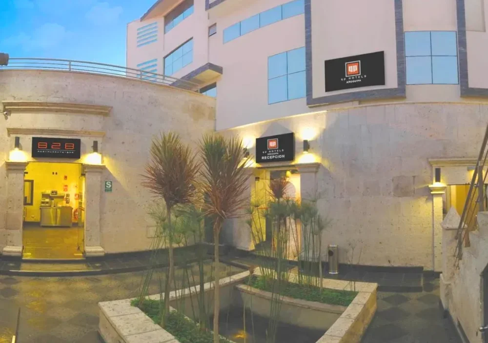 Exterior del qp Hotels Arequipa
