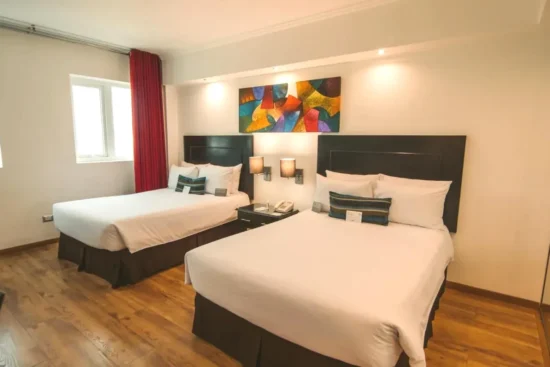 Habitación con dos camas El Polo Hotel & Suites Surco