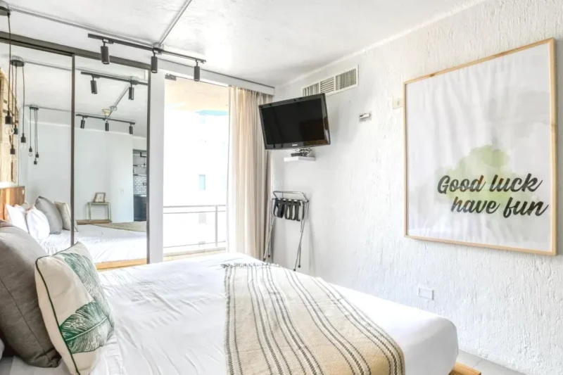 Habitación con vistas Miraflores Apartments