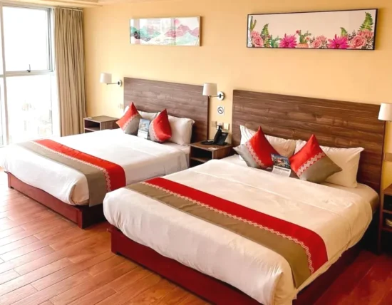 Habitación Doble con 2 camas SM HOTEL Plus San Miguel Lima