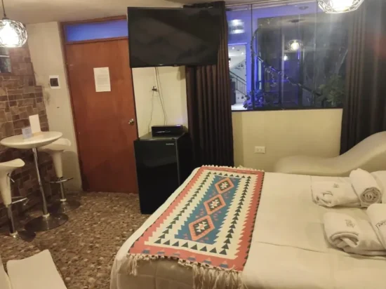 Habitación doble del Sillary Hostal Boutique en Arequipa