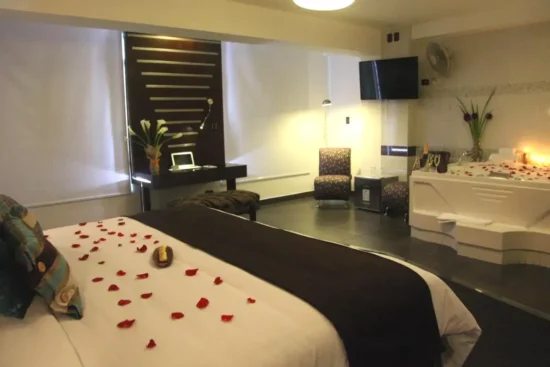 Habitación romántica con Jacuzzi Hotel Rivera Inn Lince