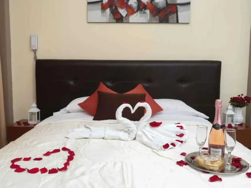 Habitación romántica Hotel Queen Lima