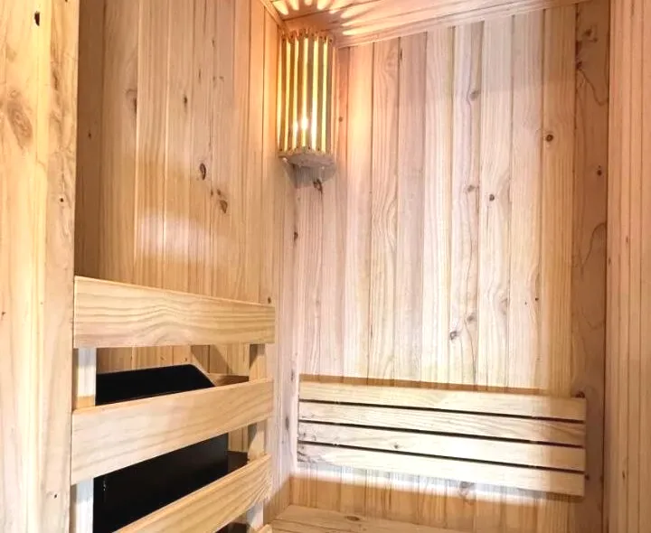 Sauna en la Habitación Serenzza Hotel La Victoria
