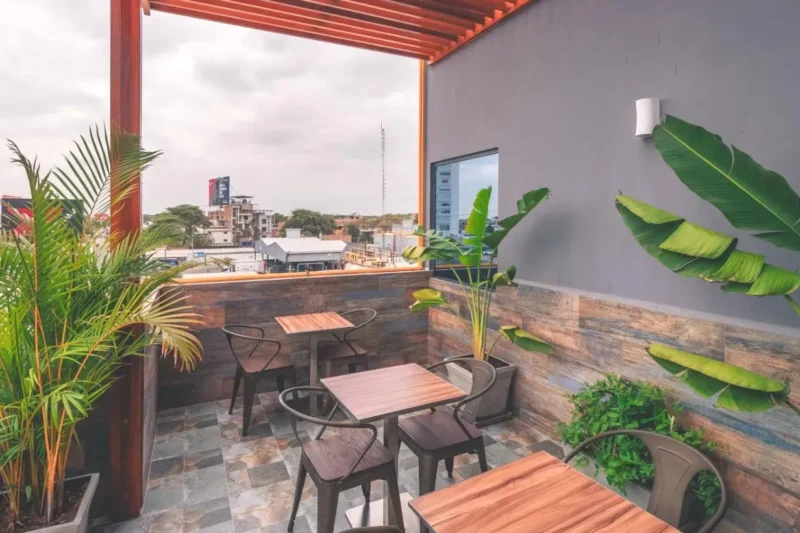 Terraza con Vistas Lyz Business Hotel Piura