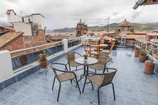 Terraza con Vistas San Pedro Apartments Cusco