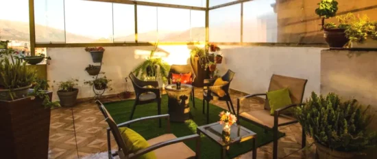 Terraza con Vistas Wayta Inn Cusco
