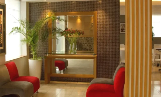 Zona de estar del Hotel San Remo Lince Lima
